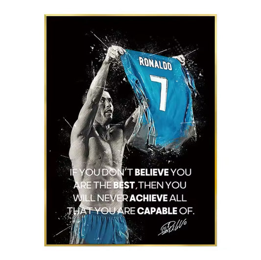 Messi & Ronaldo Poster