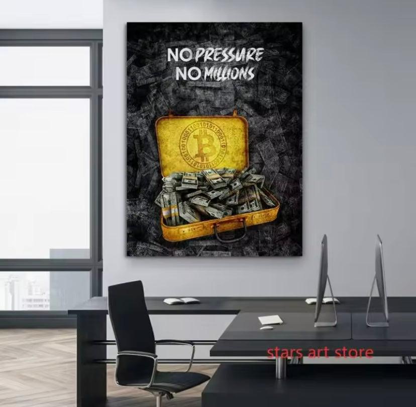 NO PRESSURE NO MILLIONS Quote